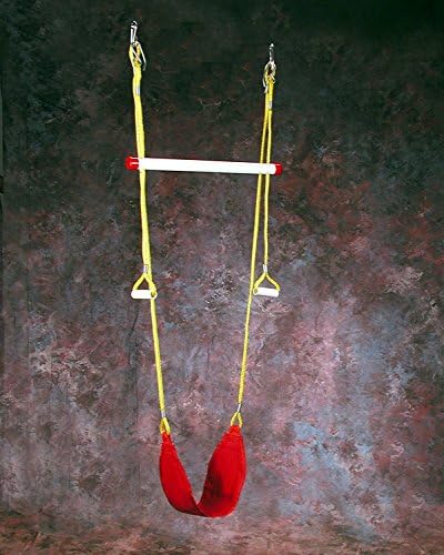 Spiritoy Swing Set for Kids with Doorway Trapeze Bar | Best Play Set and Indoor Activity for Kids | Great for Sports and Kids Exercise 3 piece combo kit