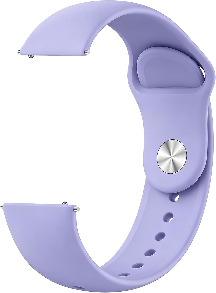 Bracelet de montre de sport en silicone souple pour Garmin/ID205L/Galaxy/Amazfit//Coros, 18 mm, 19 mm, 20 mm, 22 mm