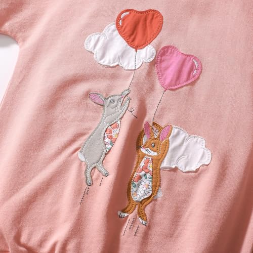 Image of HILEELANG Toddler Girl Fall Outfits Clothing Pants Set Sweatshirt Cotton Strench Leggings Playwear Sets 2pc
