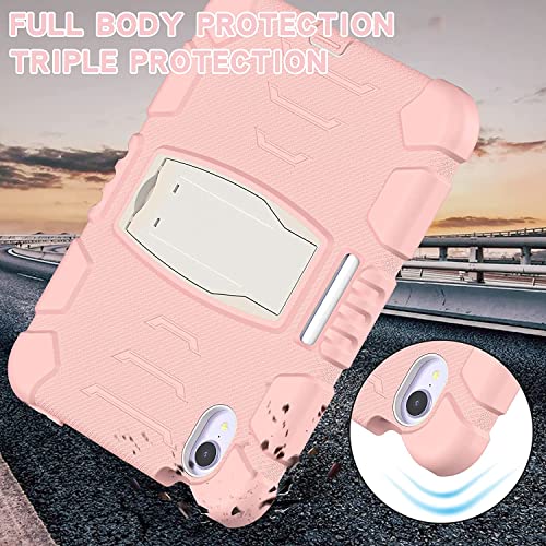 Editbar For iPad Pro12.9 (2020/2018) Tablet Case Anti-Drop Shock Absorption Protection Screen Support Holder Simple and Functional Tablet Holder Pink - Image 2