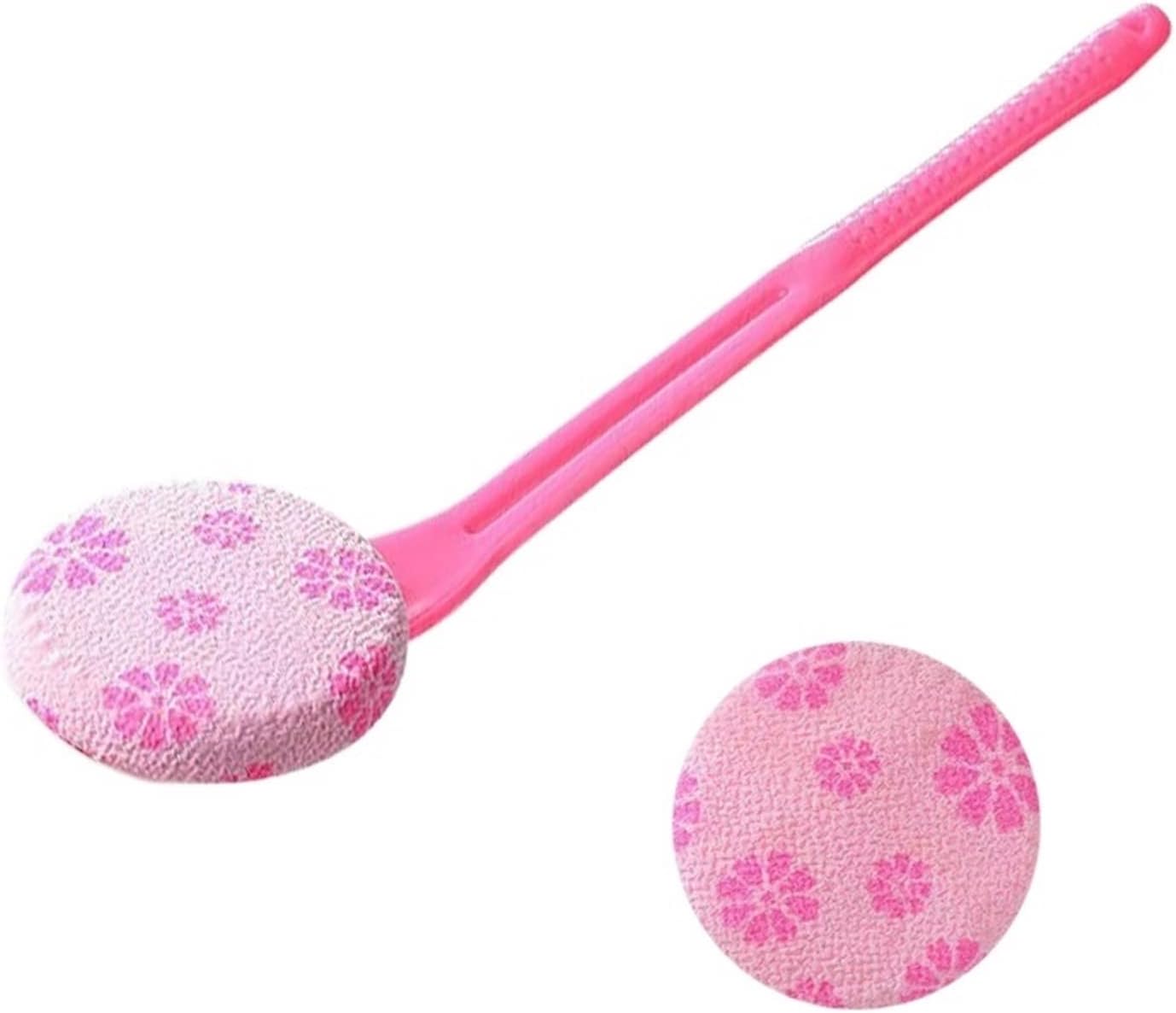 JKYOU Exfoliating Washcloth Long Handled Lotion Oil Cream