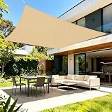 LOVE STORY Vela ombreggiante 2x3m Rettangolare Impermeabile UV95% per Patio