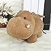 XXL cm de peluche de hipopótamo de peluche hipopótamo suave madre pequeño hipopótamo juego lindo hipopótamo gris para adolescentes adultos tocado Imagen de XXL cm de peluche de hipopótamo de peluche hipopótamo suave madre pequeño hipopótamo juego lindo hipopótamo gris para adolescentes adultos tocado