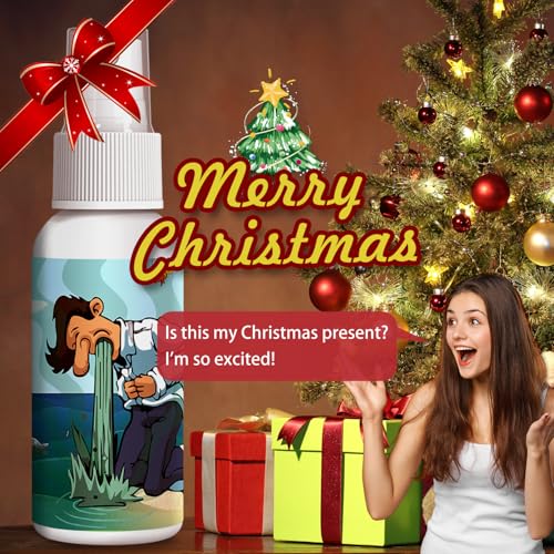 PARNIXS Extra Strong Fart Spray Prank, Ocean of Vomit, Poop Spray Prank, Joke Toys for Adults or Kids - Non Toxic