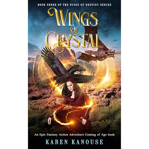 Wings of Crystal Audiolibro Por Karen Kanouse arte de portada