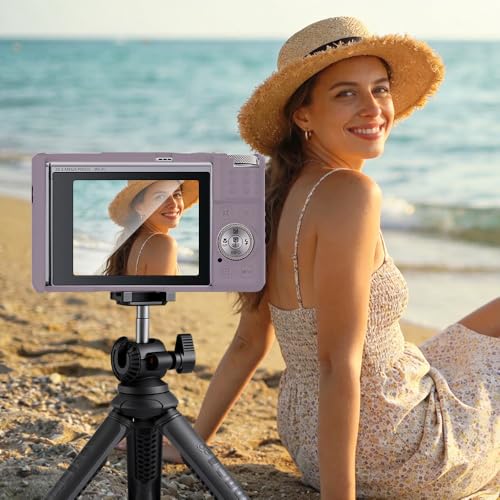 Funda de silicona para Canon PowerShot SX740/SX730 HS con protector de pantalla y correa miniatura 4