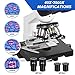 HSL 40x-2500x Compound Binocular Microscope for Adults Professional,microscopes for Student Educate,Biological Microscope LAB Micro Scope microscopio 1000x 400X