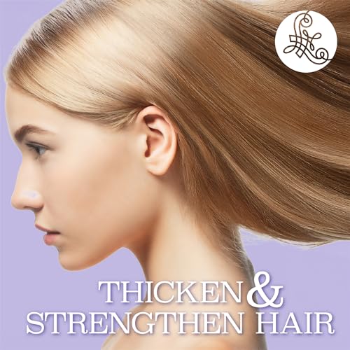Image of Luseta Biotin B-Complex Caffeine Shampoo for Thin Hair, Men Women, 16.9oz | Biotin B-Complex Shampoo with Caffeine and Argan Oil Helps Thin Hair Look Fuller, Stronger and Refreshed