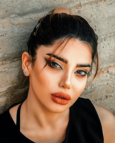 Jstyle 3 Pairs Stainless Steel Mens Womens Magnetic Stud Earrings Non-piercing CZ 5-8mm3