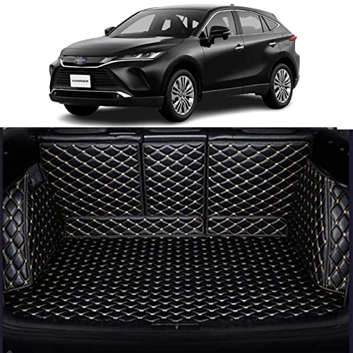 カスタム 車の トランクマット トヨタ 新型ハリアー 80系 (2020年6月〜) に適用 XPE レザー ラゲッジマット Harrier 80系 カーゴマット フルセット防水車トランクマット すべての天気、 耐摩擦、 耐汚れ、 内装パーツカーアクセサリー