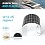 Renogy Solar Panel 200W 12V Lightweight Monocrystalline Semi-Flexible Bendable Mono Off-Grid Charger for Marine RV Cabin Van Car Uneven Surfaces