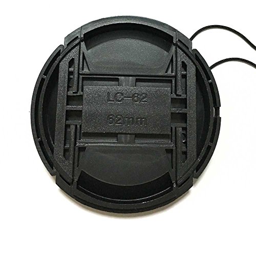 Tapa protectora para lente de 62 mm, compatible con Nikon AF-S 60 mm f/2.8G y 105 mm f/2.8G, Sony E 18-200 mm, Sigma y Tamron (paquete de 2 unidades) miniatura 2