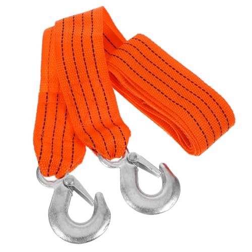 MOTHNUR Corda Traino Auto Metri con Gancio Fune di Traino Pesante per Rimorchio Barca e Soccorso Veicoli Design Fluorescente per Maggiore Visibilità e Sicurezza