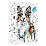 Plusieurs options de taille : l'art mural décoratif sur toile pour chambre à coucher est disponible dans une variété de tailles : S (20,3 x 30,5 cm), standard (30,5 x 40,6 cm), L (40,6 x 50,8 cm). Choisissez la taille de l'art mural qui vous convient.
