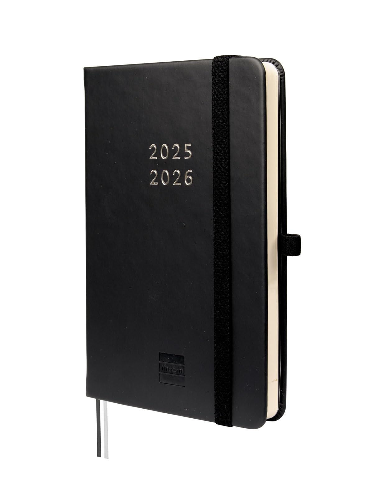 Finocam – Minimal 18-Month Planner 2025-2026 Horizontal Week View July 2025 – December 2026 (18 Months) International Black — image 1