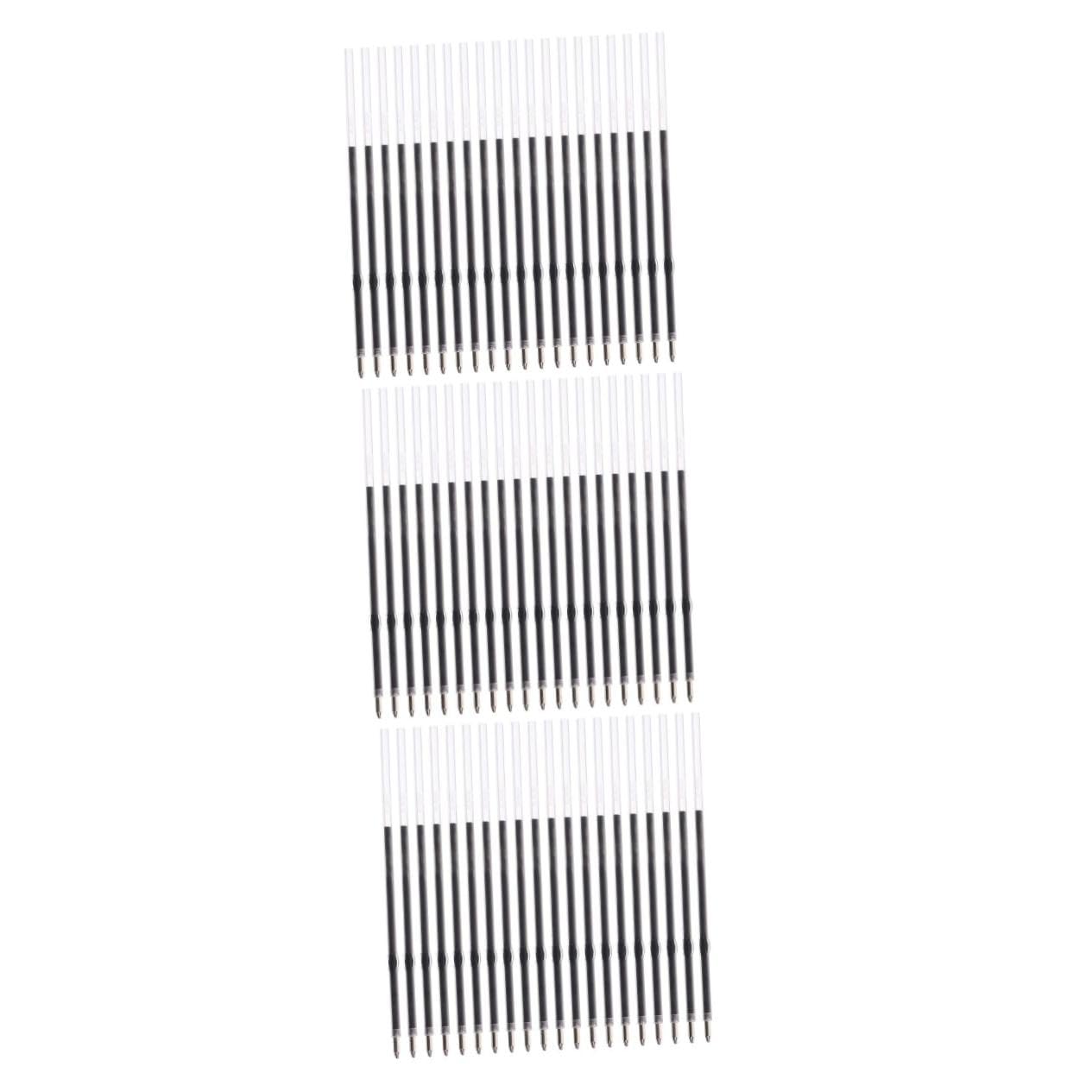 HOMSFOU 3 Ensembles Recharges Pour Stylos À Pointe Fine Recharges Pour Stylos À Bille Fournitures De Bureau À Bille Rechargeables Recharges 200 pièces * 3