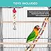 Best Choice Products 36in Indoor/Outdoor Iron Bird Cage for Medium Small Birds, Parrot, Lovebird, Finch, Parakeets, Cockatiel Enclosure w/Removable Tray, 4 Feeders, 2 Toys