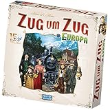 Riesiger, neu illustrierter Spielplan mit den europäischen Zugstrecken