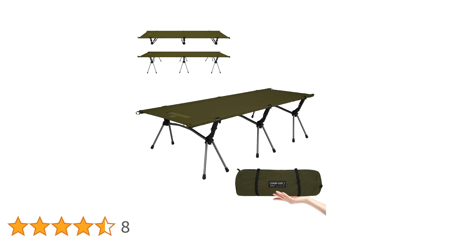 Amazon.co.jp: CAMVIL EASYCOT 2WAY アジャスタブル コット 高 Amazon.co.jp: CAMVIL EASYCOT 2WAY アジャスタブル コット 高