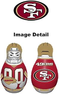 Fremont Die NFL San Francisco 49ers Bop Bag Inflatable Tackle Buddy Punching Bag
