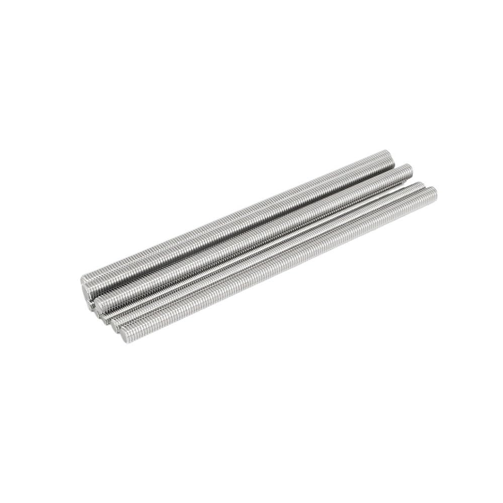 Lot de 10 Tige filetée, Filetage M6, tiges Entièrement filetées Acier Inoxydable 304(M6*500mm)