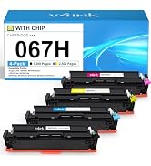 Amazon.com: v4ink 067 Toner Cartridge Set 4 Pack Replacement for