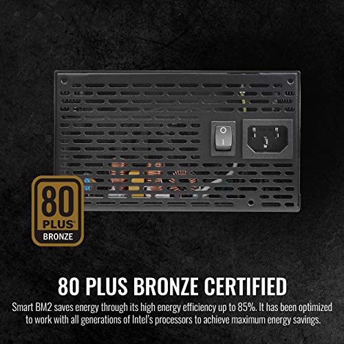 Thermaltake Smart Bm2 650W 80+ Bronze Intel Skylake’s C6/C7 States & Erp Ready 140Mm Quiet Fan Japanese Capacitor Semi Modular Power Supply 5 Year Warranty Ps-Spd-0650Mnfabu-1 #TOP4