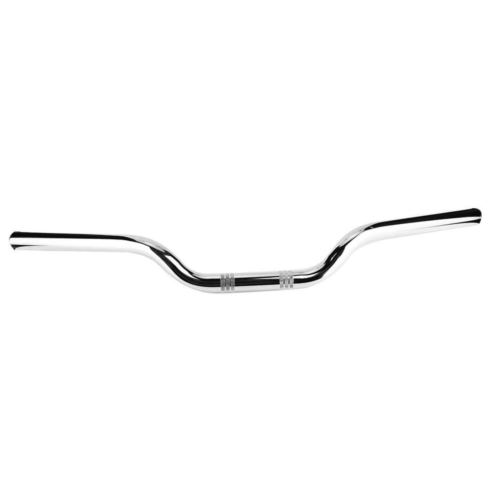 Manillar de Motocicleta Yctze 25 mm Apto para Sportster XL 883 1200 (Cromado) Acero Aleado