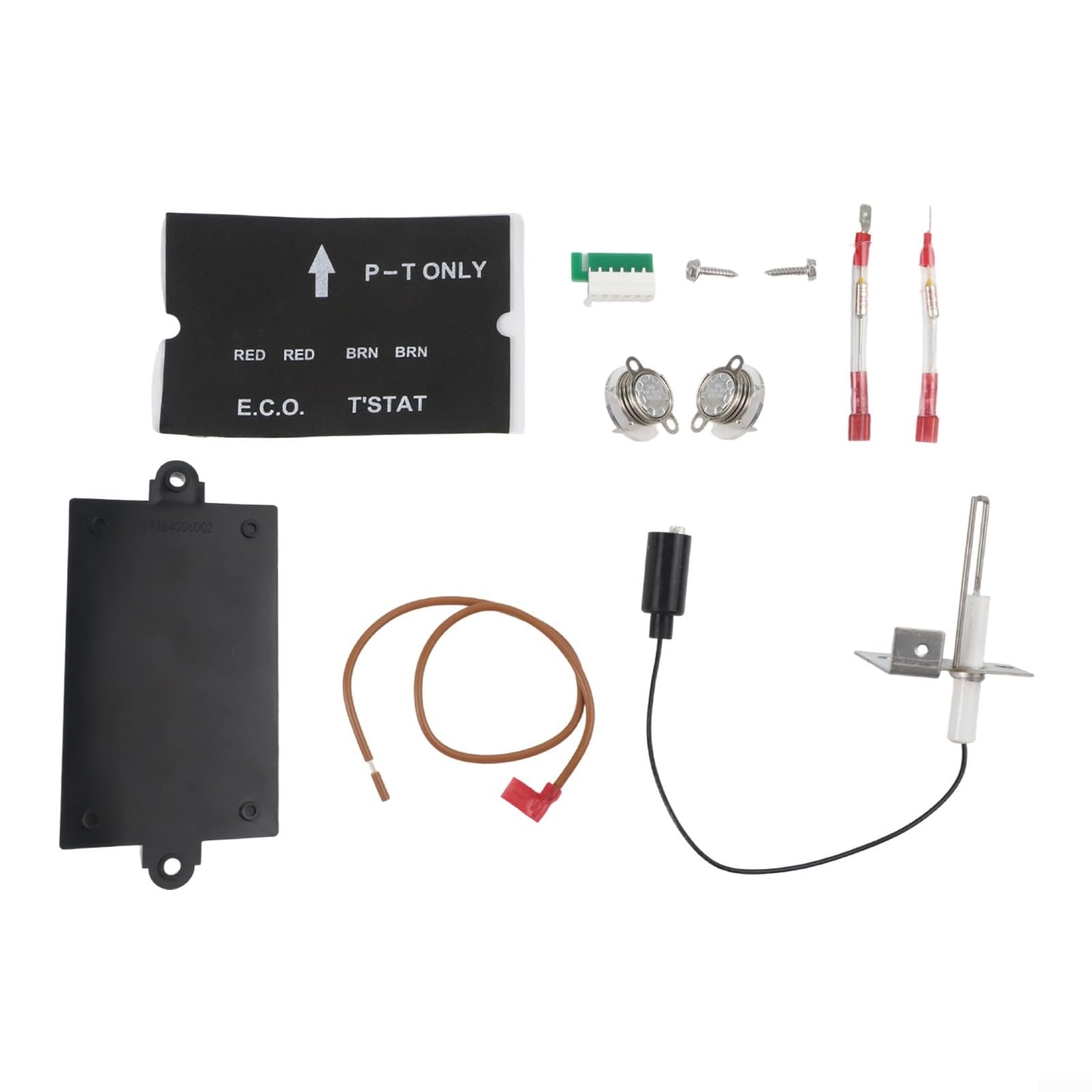 Kit di manutenzione 3 in 1 per scaldabagno per camper, include scheda di controllo TCO ECO e accenditore per Atwood 91365 91447 93868 G6A 2E/3E/4E/6E/7E/8E