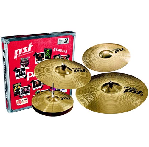 PAISTE PST 3 Set di piatti 14/16/20 + Crash PST3