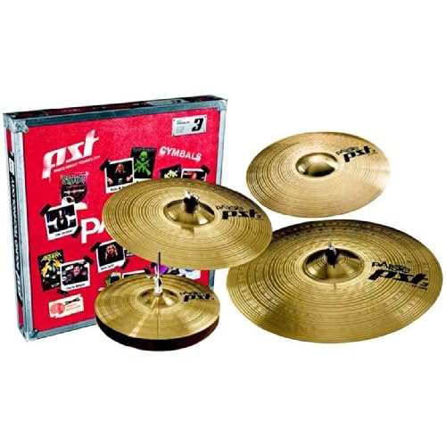 'Paiste PST 3 universal Set + 14 "Crash – 14" HH, 16 "Crash, 20 Ride