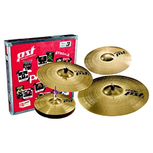 'Paiste PST 3 universal Set + 14 "Crash – 14" HH, 16 "Crash, 20 Ride