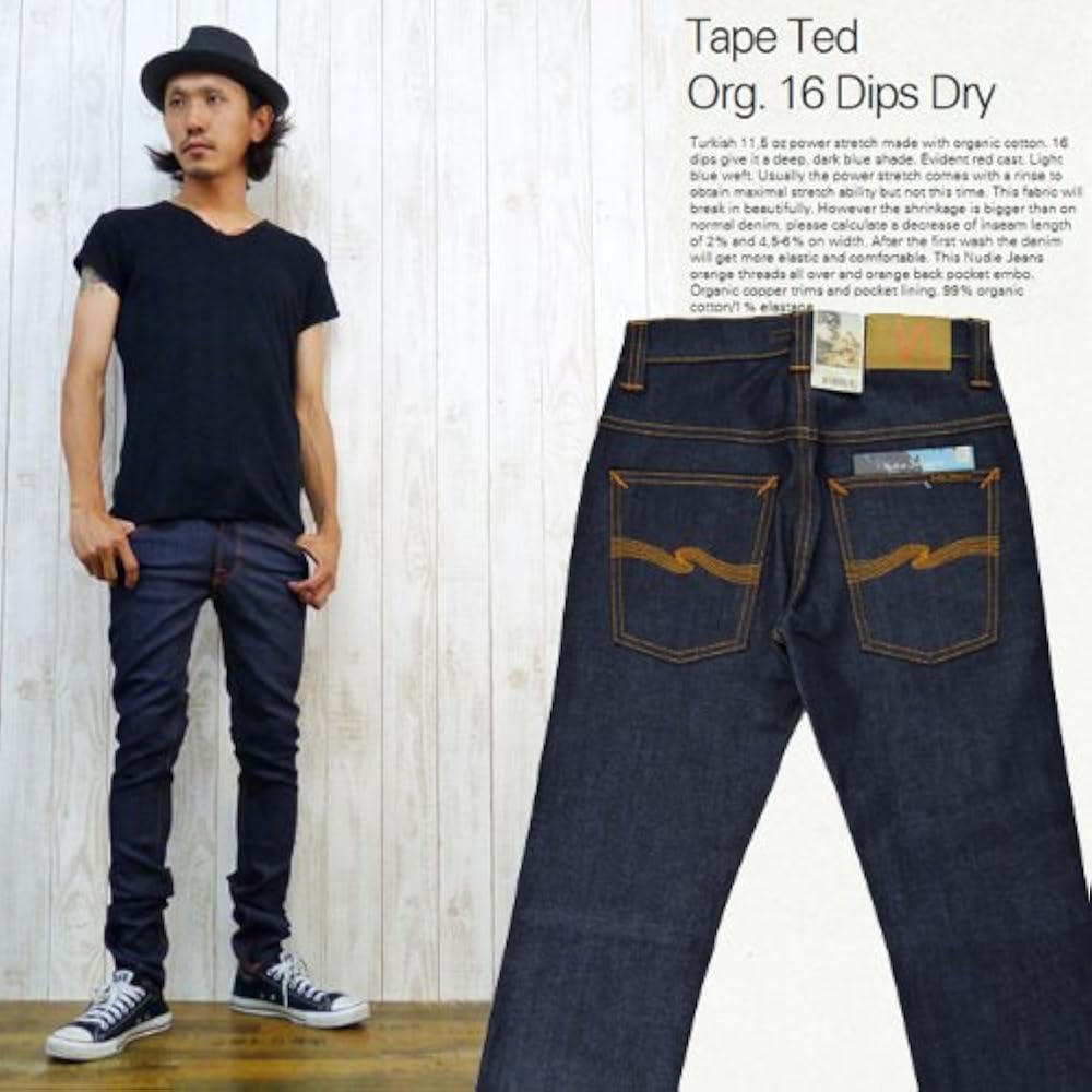 MUDIE JEANS CO. Tape T6 W29 L32 備品タグ付き
