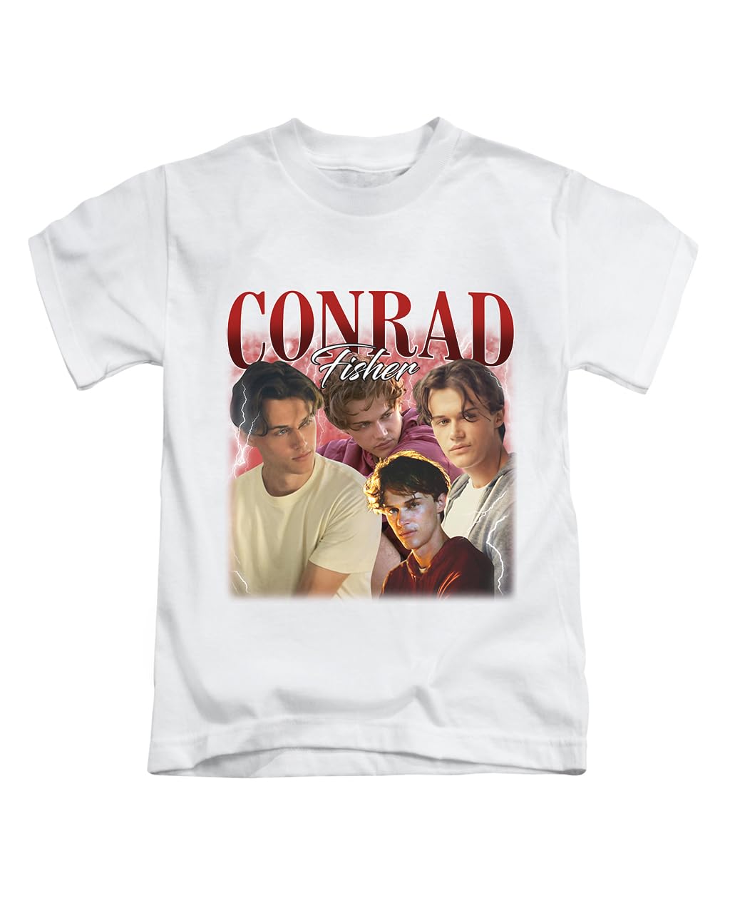 New Spirit Original Unisex White Conrad Fisher, Trending Trendy Cool Tee T-Shirt Funny T Shirt Top