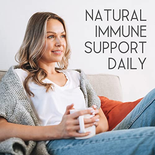 Immune System Booster - Immune Support & Recovery Complex - Vitamin C, Zinc, Selenium, Elderberry, Probiotics - Immune System Vitamins for Adults - 120 Capsules - Vegan Immunity Booster Supplement - Image 2