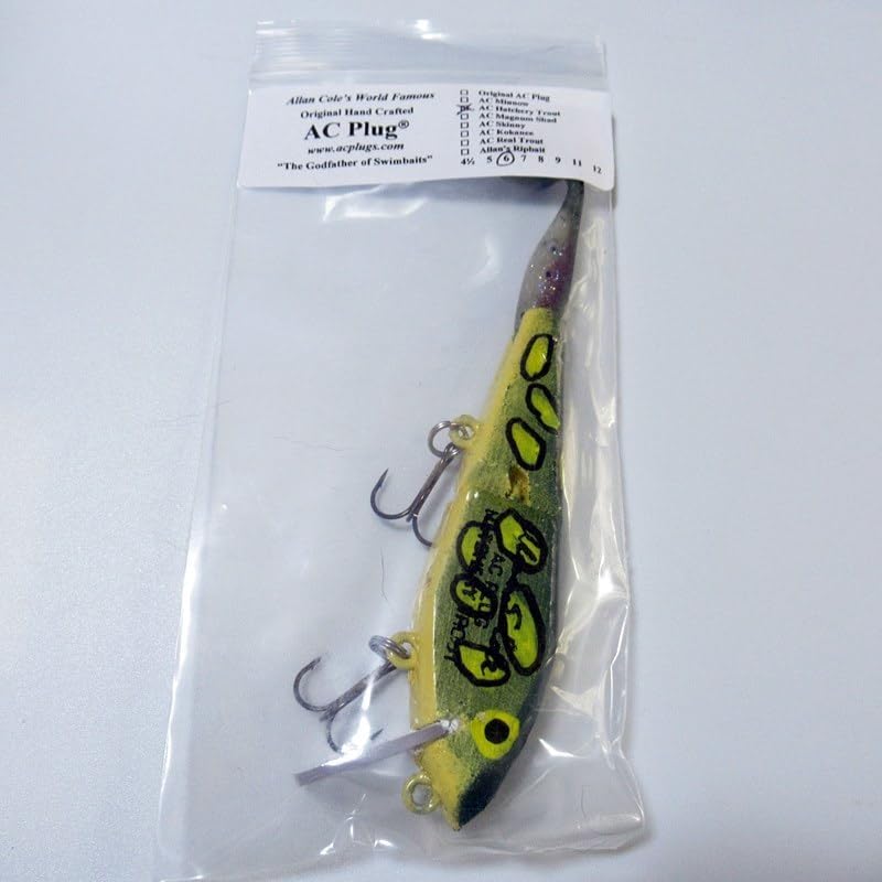 ACプラグ ACミノー 10インチ アラン コール ハンドメイド オールド レア ACプラグ ACミノー 10インチ アラン コール ハンドメイド オールド