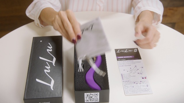 LuLu 8 Purple Personal Massager with 7 Magic Modes - Image 8