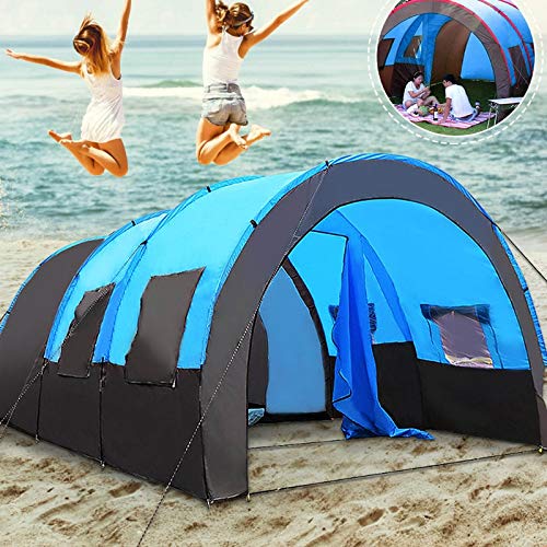 Carpa portátil impermeable para camping 8-10 personas miniatura 4