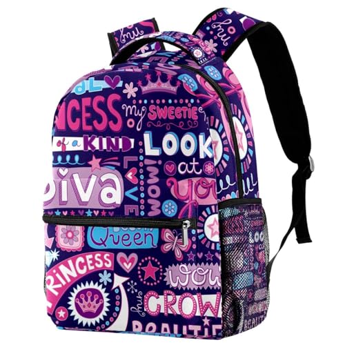 Sac à dos d'école contre le mal de dos structure légère violet pour enfants
