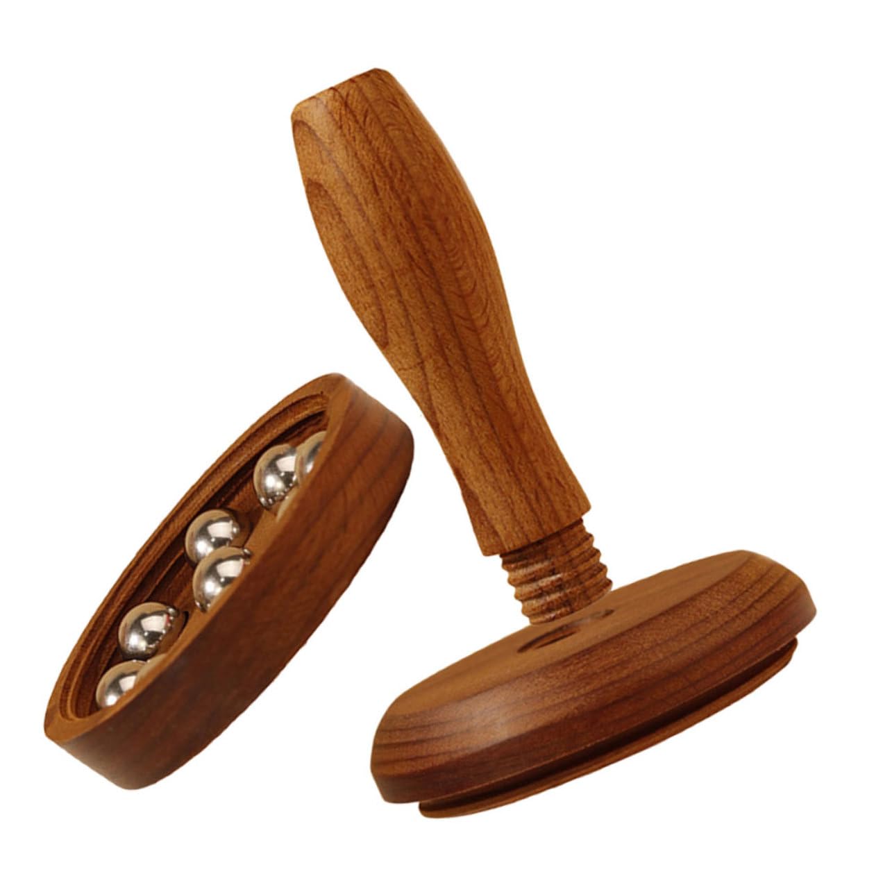 Beavorty Trigger Point Massage Ball Massager Stainless Steel Roller Ball for Muscle Relaxation Circulati