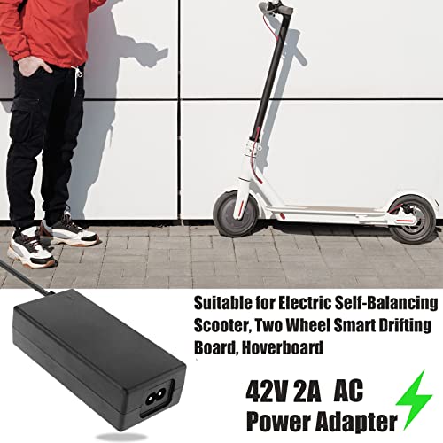 Mezelon Chargeur de Scooter 42V 2A pour Xiaomi M365, Pro, Pro 2, Scooter électrique Ninebot ES1 ES2 ES4 2S3 E22E E25E E45E EU Plug 8mm DC Head Interface Charger - Image 6