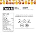 That's it. Apple + Mango 100% Natural Real Fruit Bar, Best High Fiber Vegan, Gluten Free Healthy Snack, Paleo for Children & Adults, Non GMO No Sugar Added, 12 Count (Pack of 1)