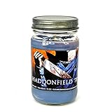 Sugar Creek | Pumpkin & Popcorn Soy Scented Candle (Haddonfield 78) - Halloween Candles Collection | 100% Natural - Non Toxic | 16 oz Mason Jar