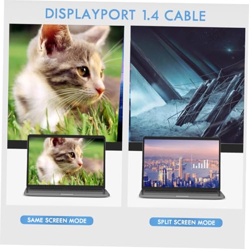 Cable USB C para video conexión de monitor compatible con Pro Book y MacBook Pro 4 piezas 7