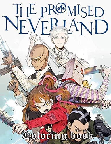 The Promised Neverland Coloring Book: The Promised Neverland Adults and Kids Coloring Books
