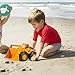 Digger Toy | Kids Excavator | Construction Vehicle Toy with Moving Arm and Helmet | Realistic Design for Boys and Girls | Durable, Indoor Outdoor Use, Perfect for Sandbox Play