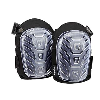 Amazon Basics genouillères gel à coque PVC rigide
