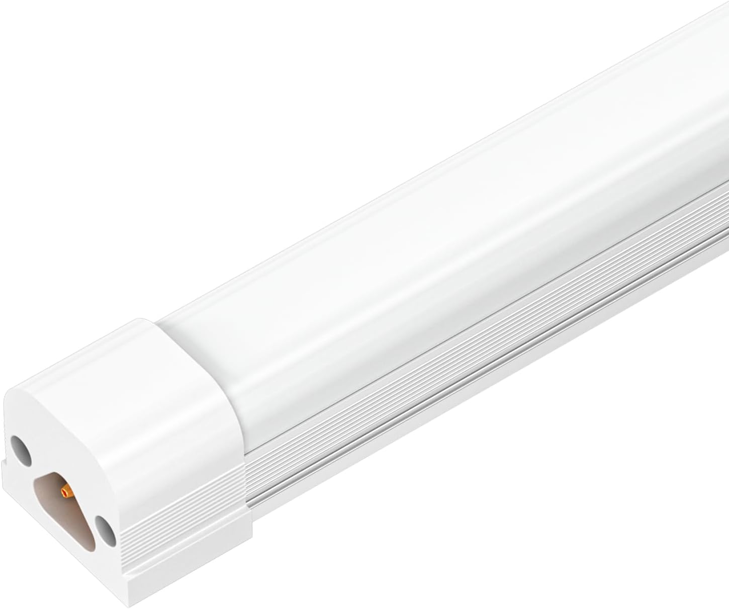 BBOUNDER1 Pack 4FT LED Shop Lights, 5000LM Super Bright T8 Led Tube Light, 6500K Cool Daylight, 40W Equivalent 250W, Linkable Shop Light Fixture with Frosted Cover for Garage, Workshop, Warehouse