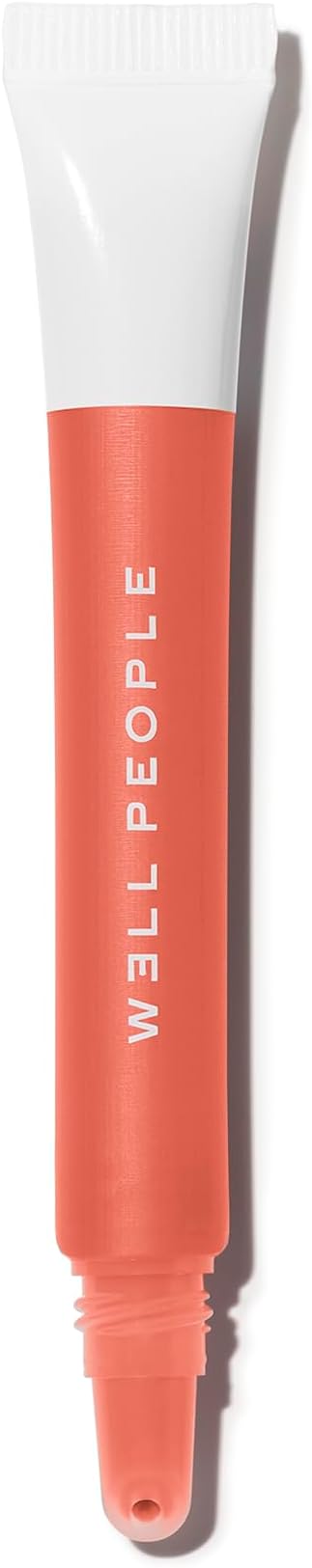 Well People Lip Nurture Hydrating Balm, Lip Balm For Hydration & Vibrant Sheer Color, Soothes & Softens Lips, Vegan & Cruelty-free, Coral Reef