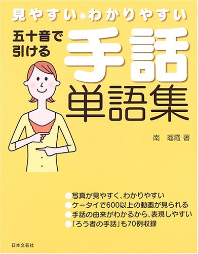 五十音で引ける手話単語集 見やすい わかりやすい 南 瑠霞 本 通販 Amazon 五十音で引ける手話単語集 見やすい わかりやすい 南 瑠霞 本 通販 Amazon